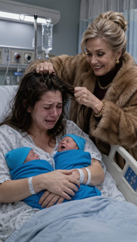 ano vyras paliko mane ir mūsų ką tik gimusius dvynius, nes jo turtinga motina liepė jam taip pasielgti... Jis pasirinko motinos pinigus vietoj savo nėščios žmonos ir išėjo nė neatsigręžęs