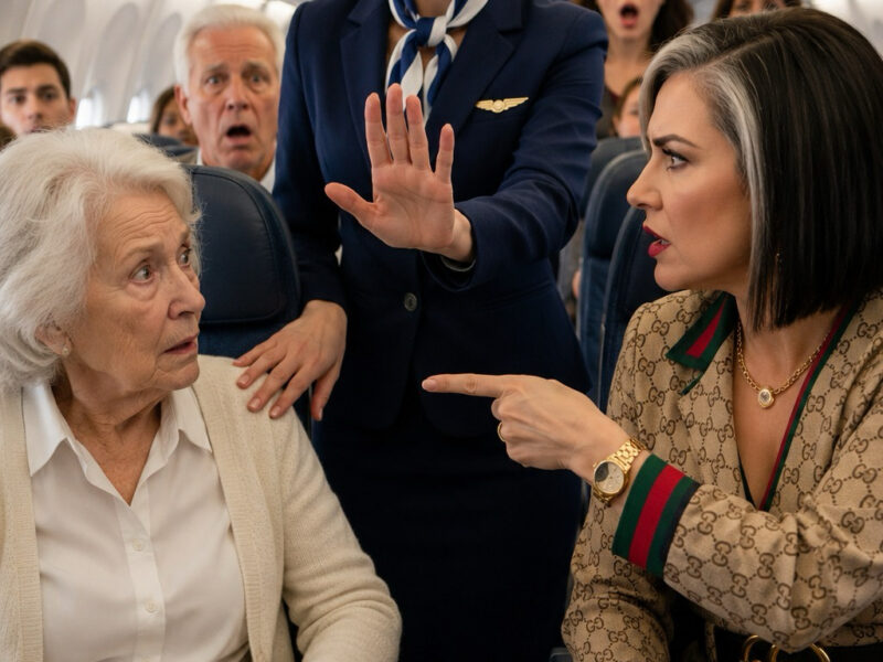 Kai turtinga keleivė pareikalavo, kad mano močiutė, serganti Parkinsono liga, būtų išprašyta iš verslo klasės, nes „jos rankos per daug dreba“, lėktuvą apgaubė ledinė tyla