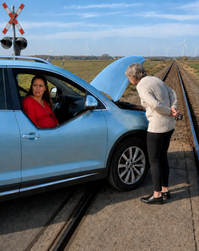 Ji įviliojo nėščią marčią ant geležinkelio bėgių ir užrakino ją automobilyje prieš atvykstant traukiniui — ji manė, kad viskas atrodys kaip nepriekaištinga nelaimė, tačiau po minutės viskas virto košmaru...